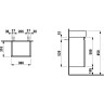 Шкафчик под раковину LAUFEN PRO 38х31 4.8301.2.095.463.1